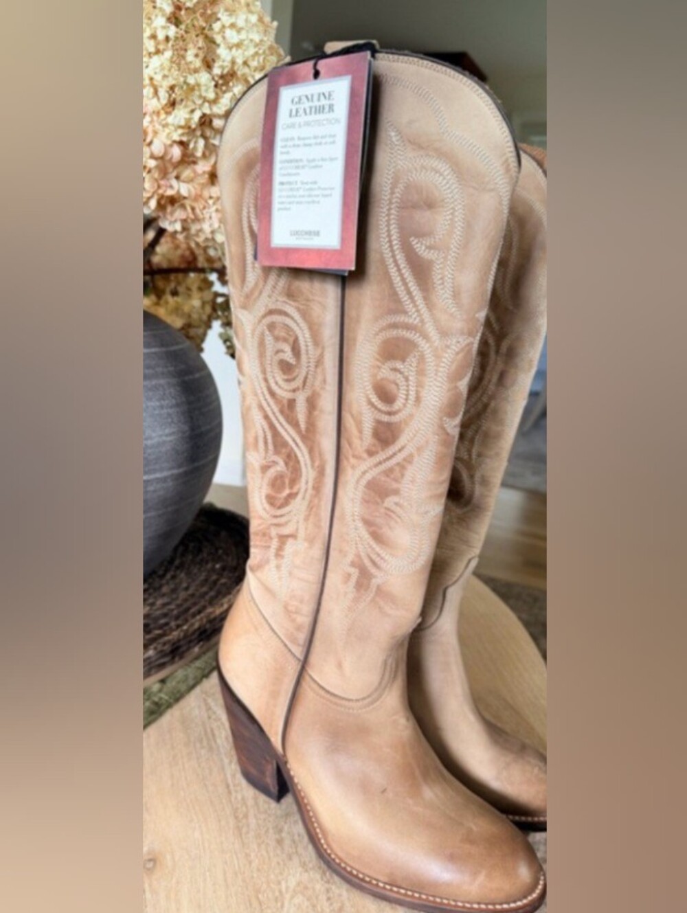 Seeking Out! Iso. Lucchese Bone Vanessa Boot In A Like New Condition. Sz 8-9